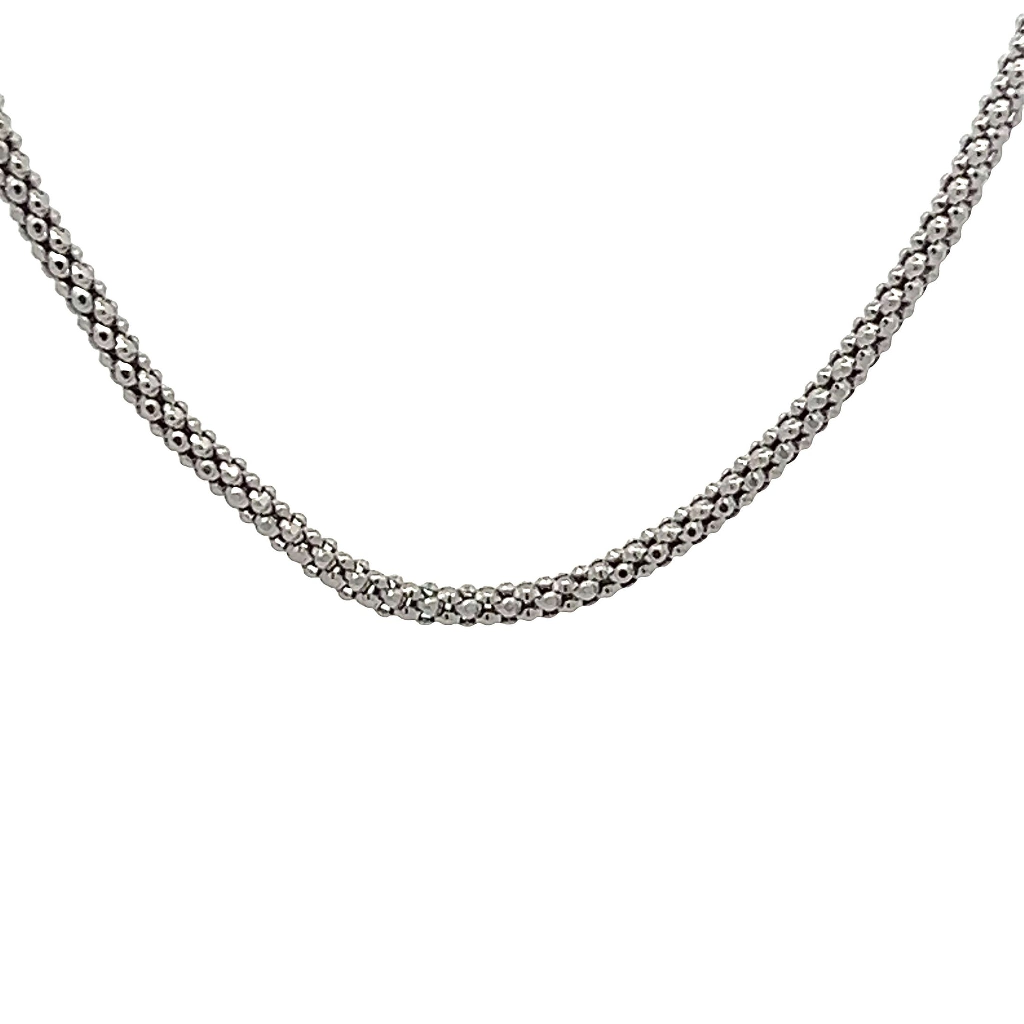 COLLANA ROLLON 40 CM  IN ARGENTO 925