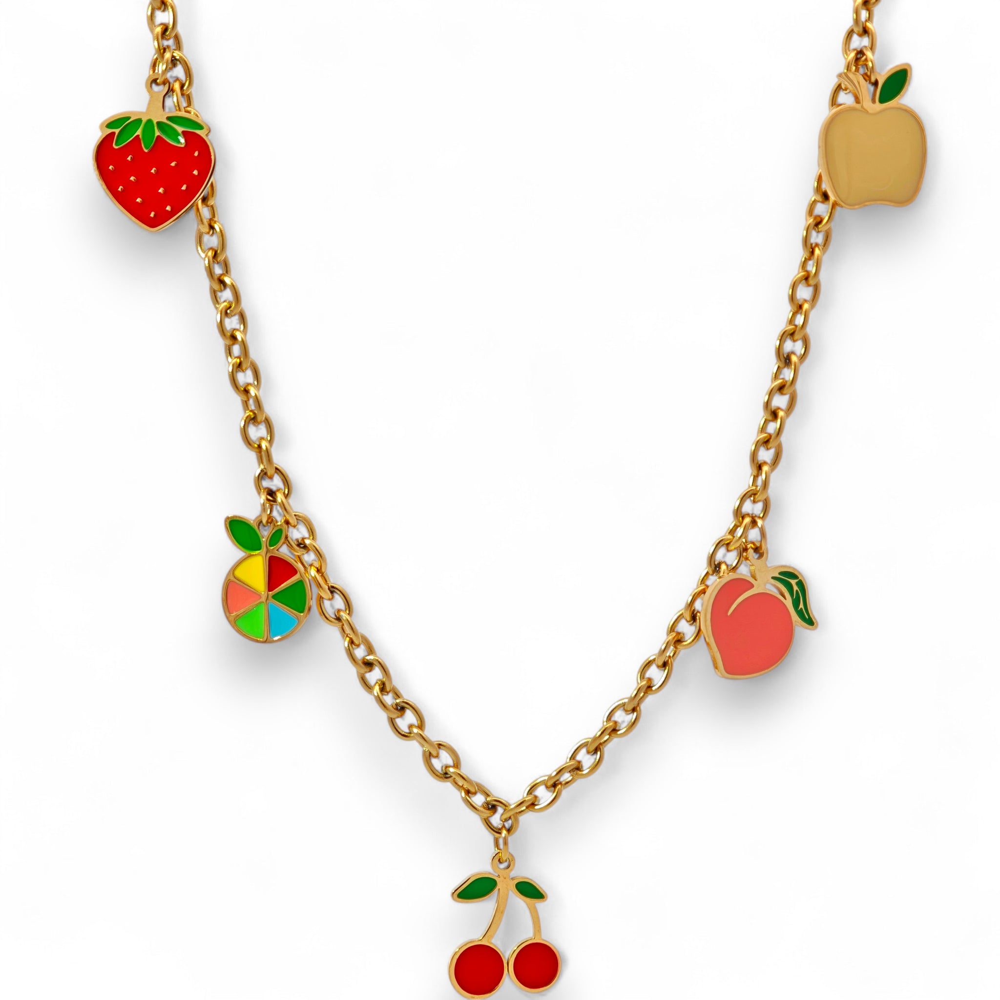 Collana Charms Fruttati