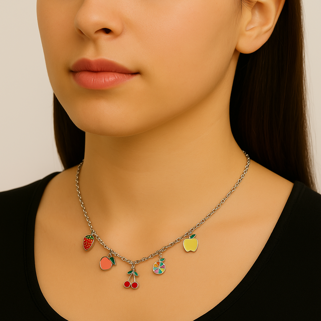 Collana Charms Fruttati