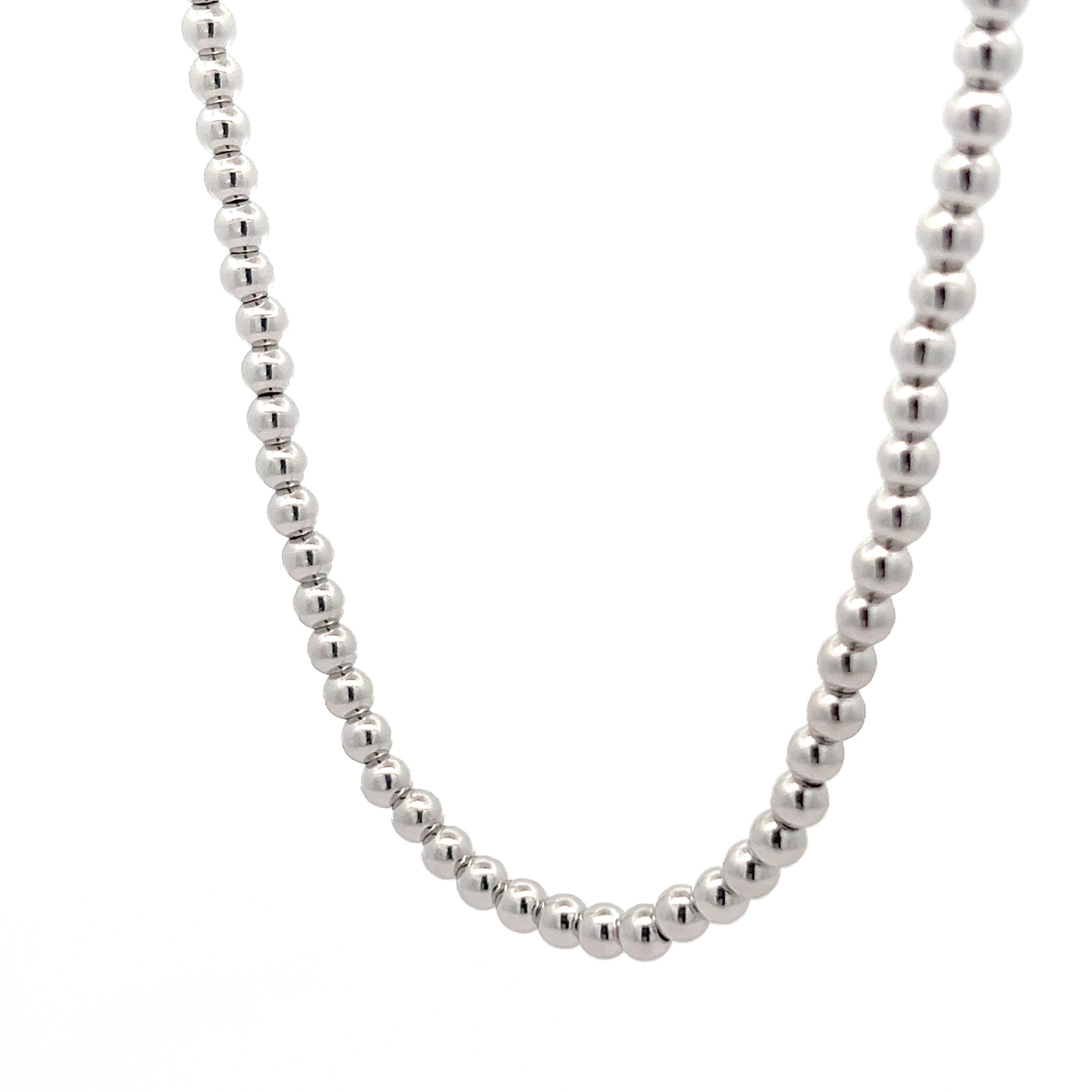 COLLANA SFERE IN ARGENTO 925