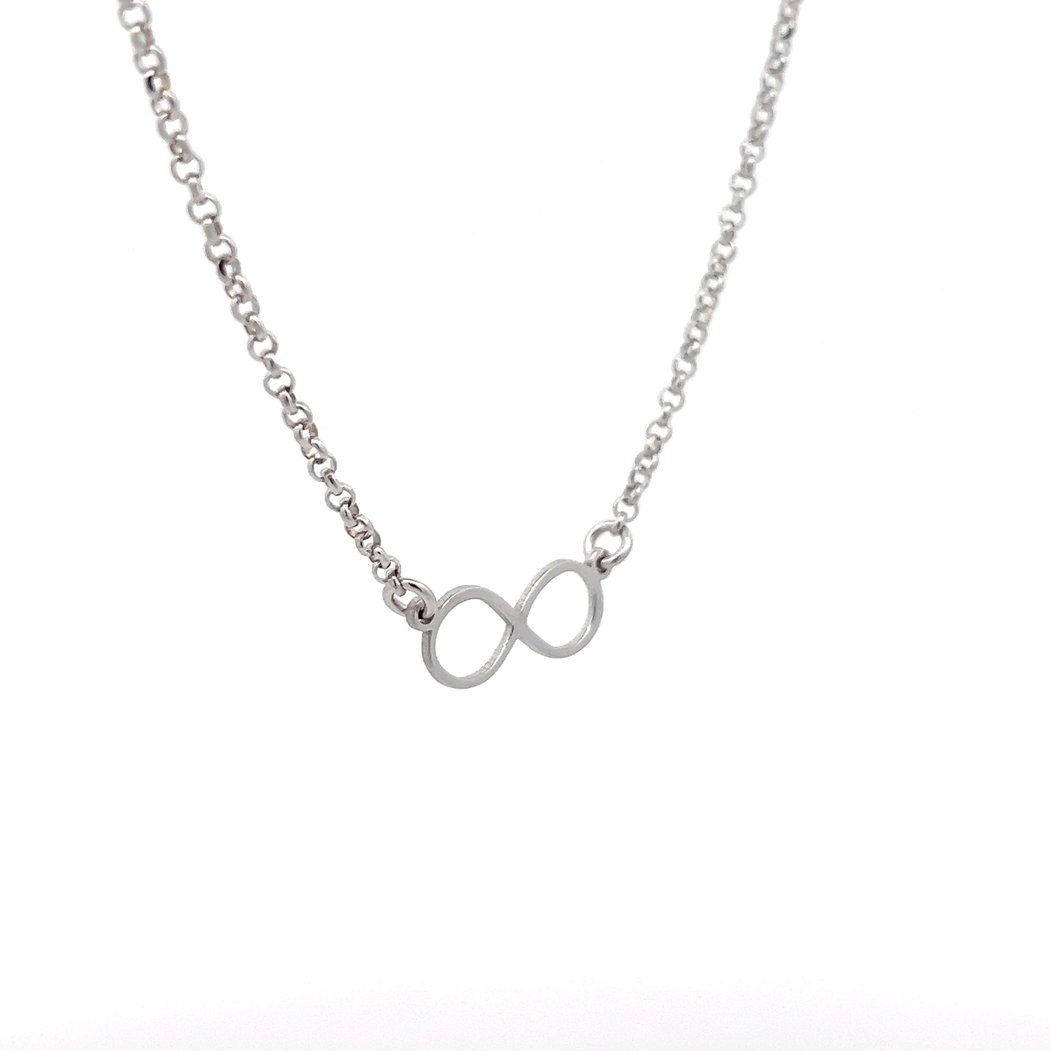 COLLANA INFINITO ARGENTO 925