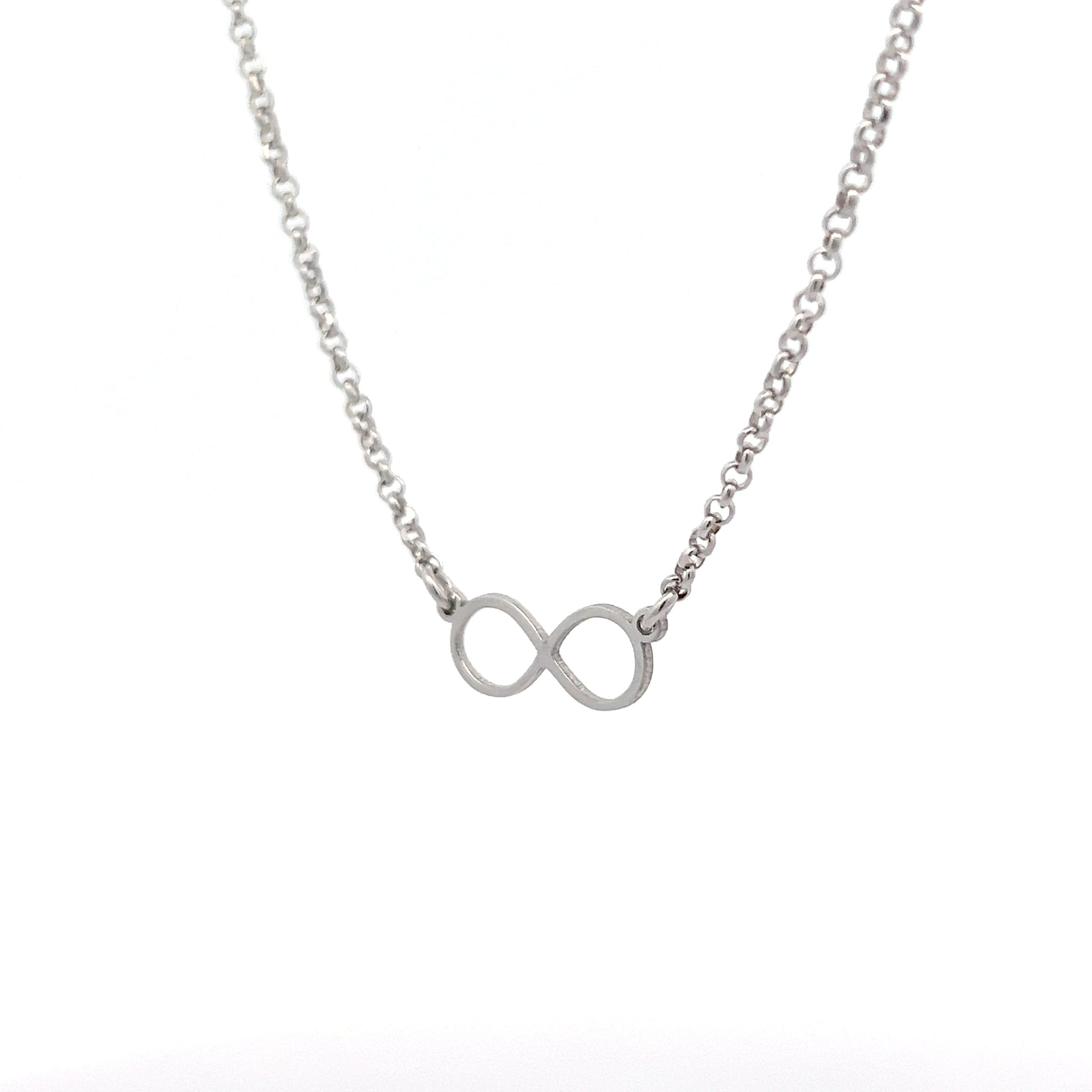 COLLANA INFINITO ARGENTO 925