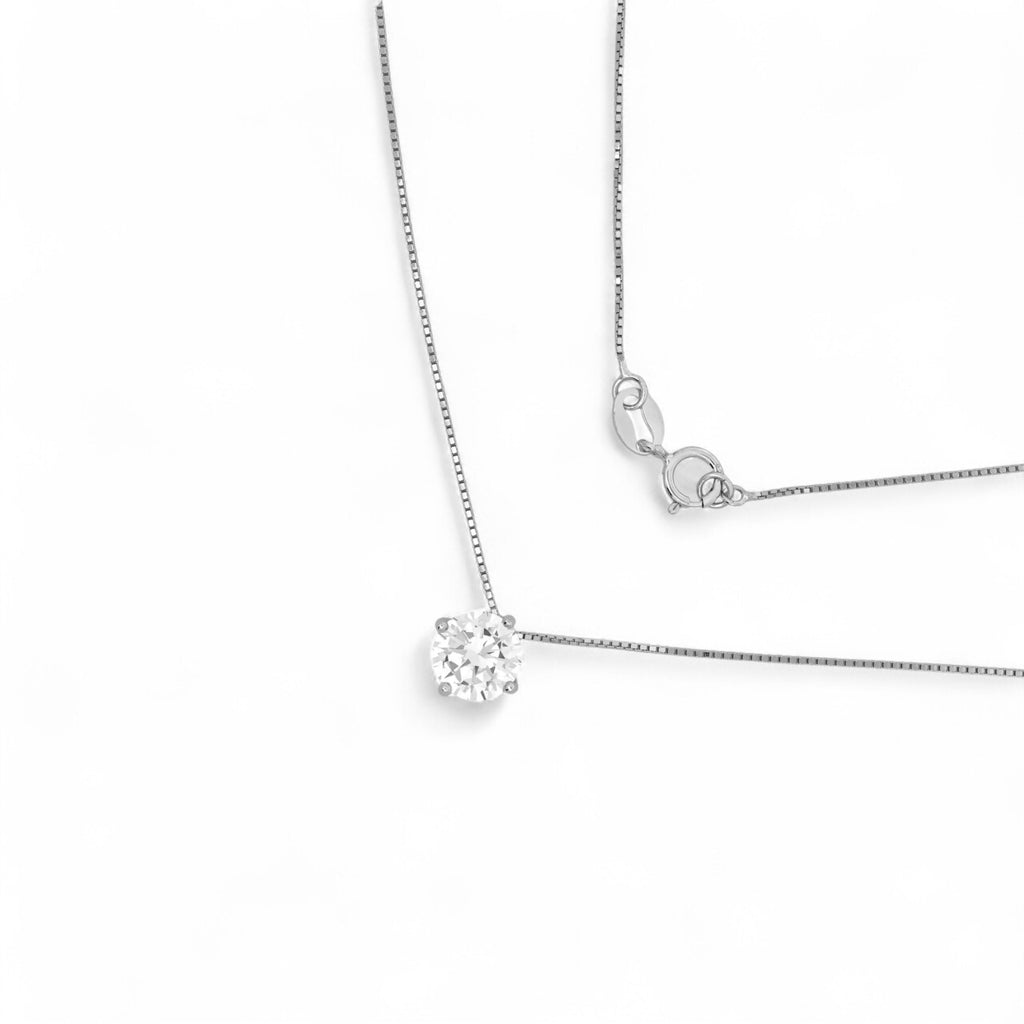 Collana Punto Luce 7mm In Argento 925