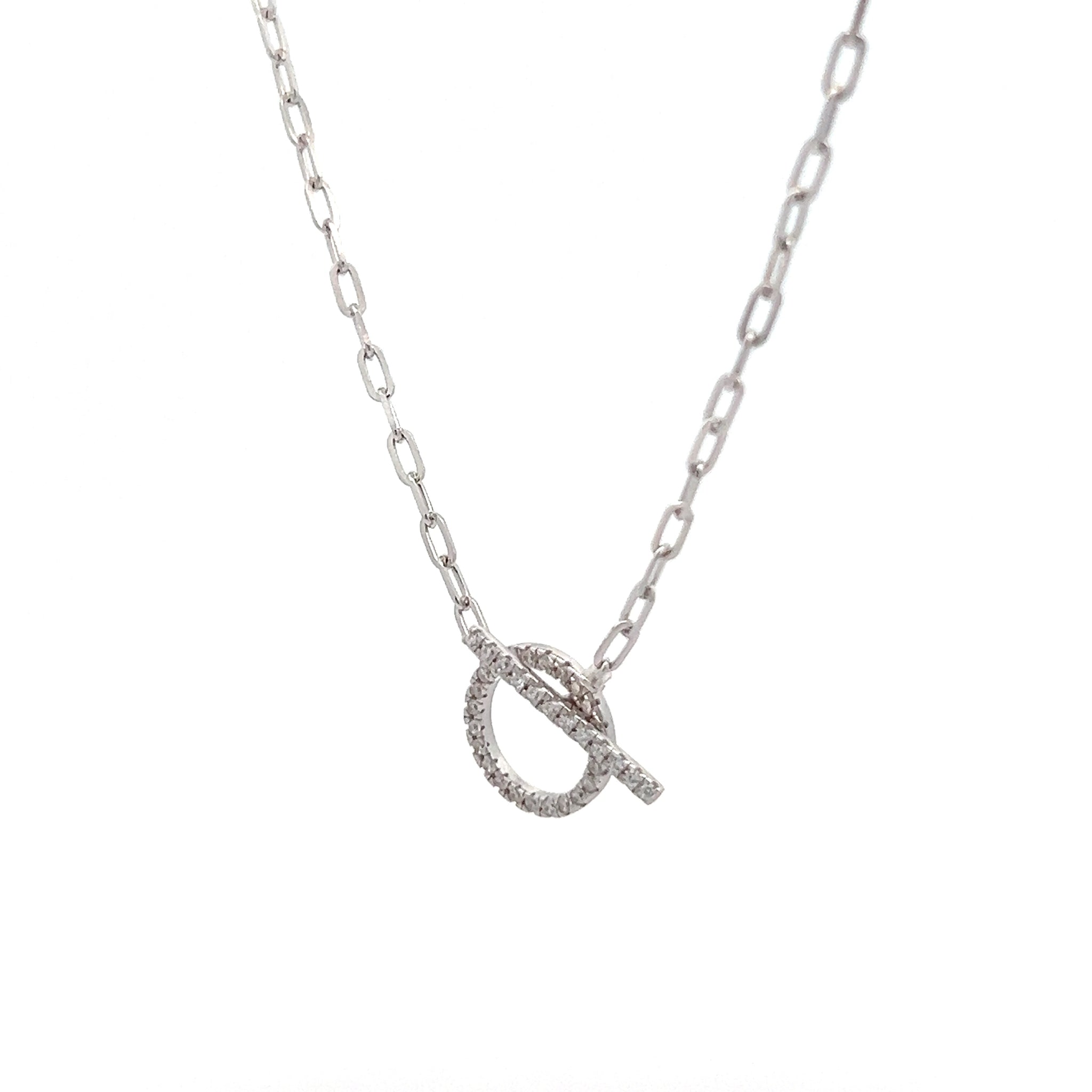 COLLANA ZIRCONI IN ARGENTO 925