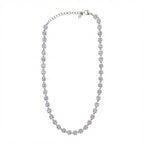 Collana Tennis con Zirconi Luminosi In Acciaio Inossidabile