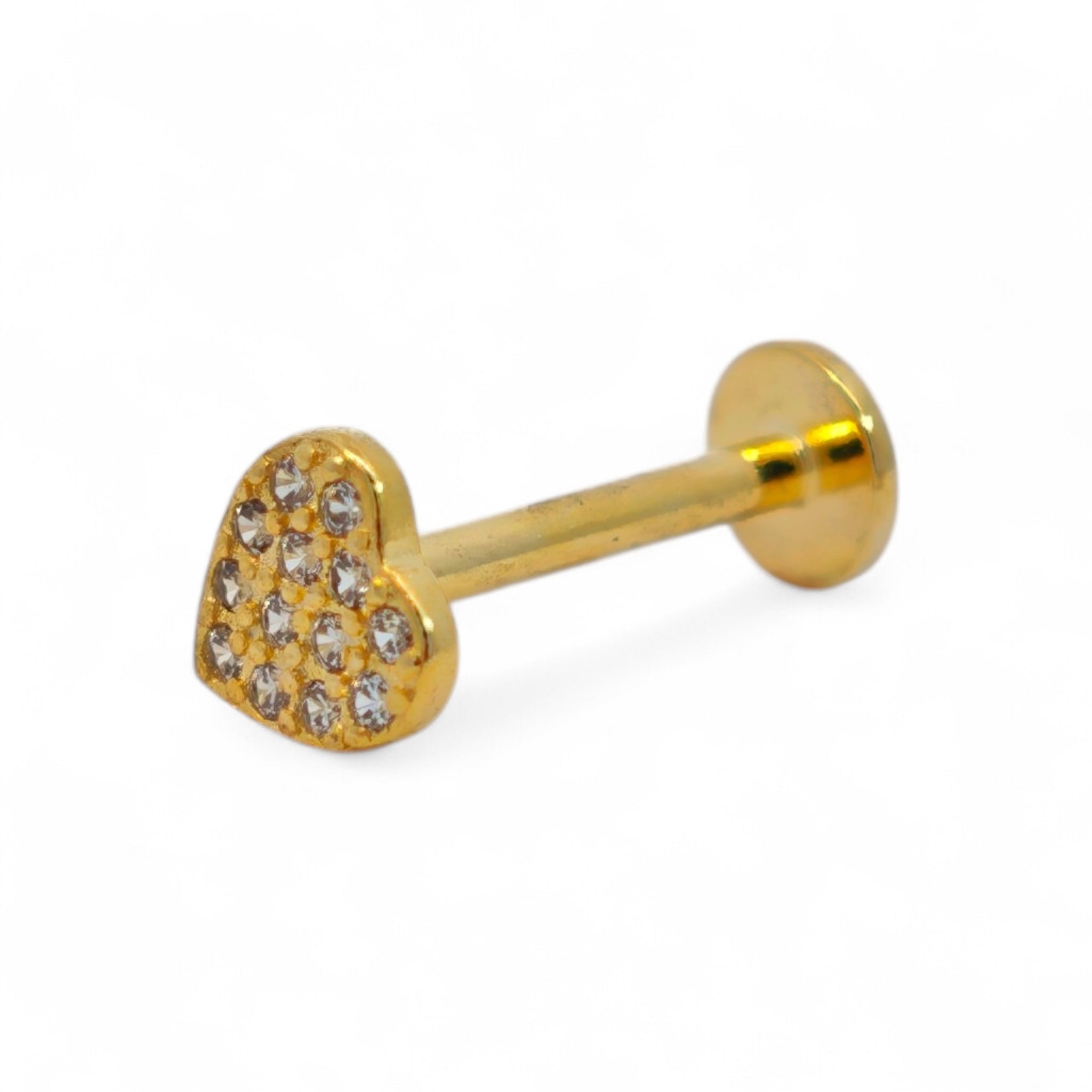 Piercing Cuore Pavé Argento