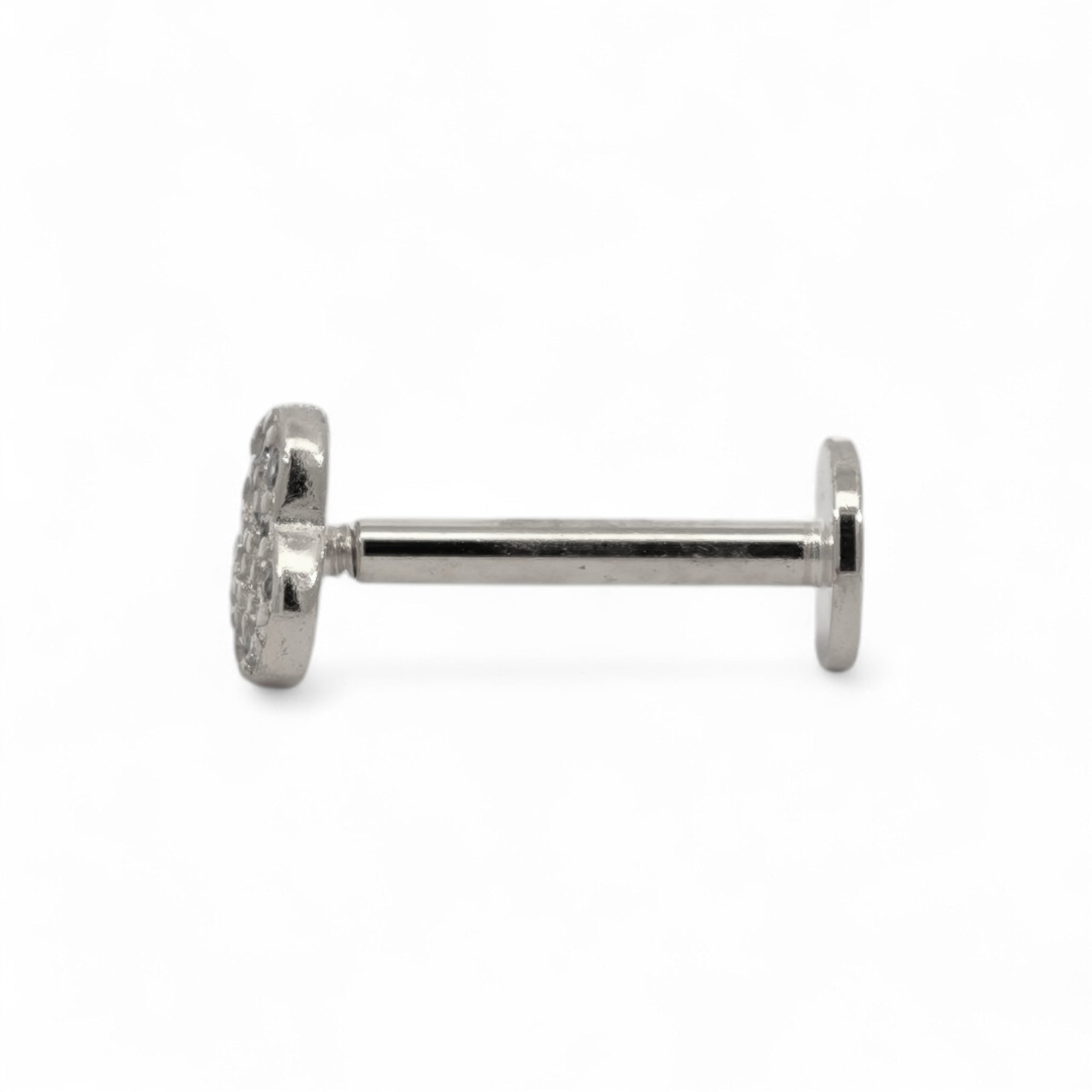 Piercing Cuore Pavé Argento