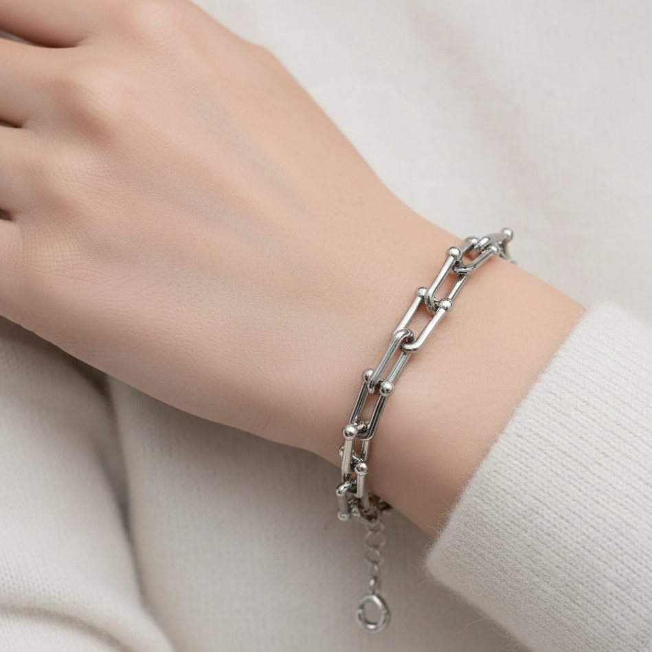 Bracciale Groumette in Argento 925