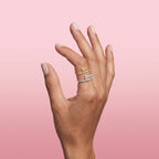 Anello Nail Sparkle In Acciaio Inossidabile