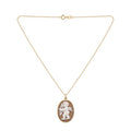 Collana Catenina con Cammeo Cupido In Argento 925