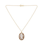 Collana Catenina con Cammeo Cupido In Argento 925
