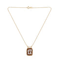 Collana Catenina con Cammeo Numero In Argento 925