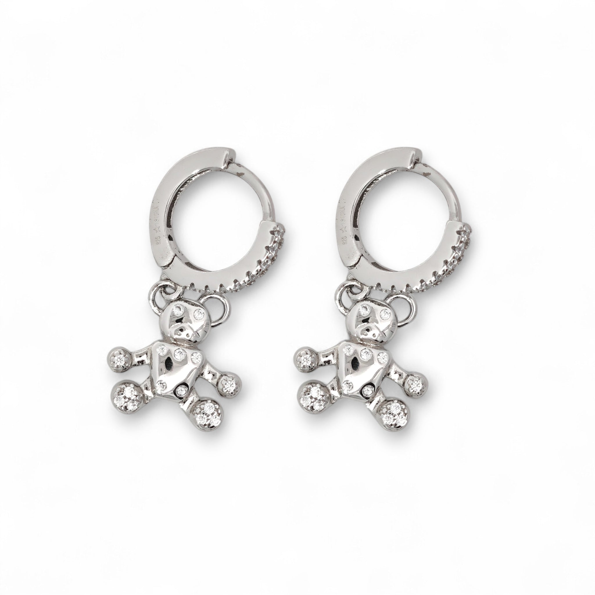 Orecchini Teddy in Argento