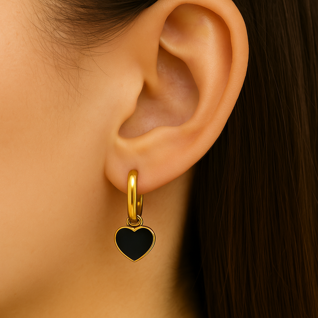 Orecchini Cuore in Argento
