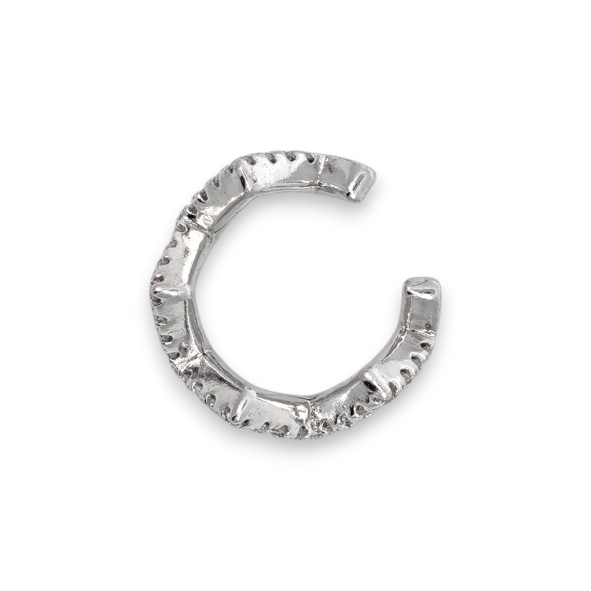 Earcuff Zigzag Argento