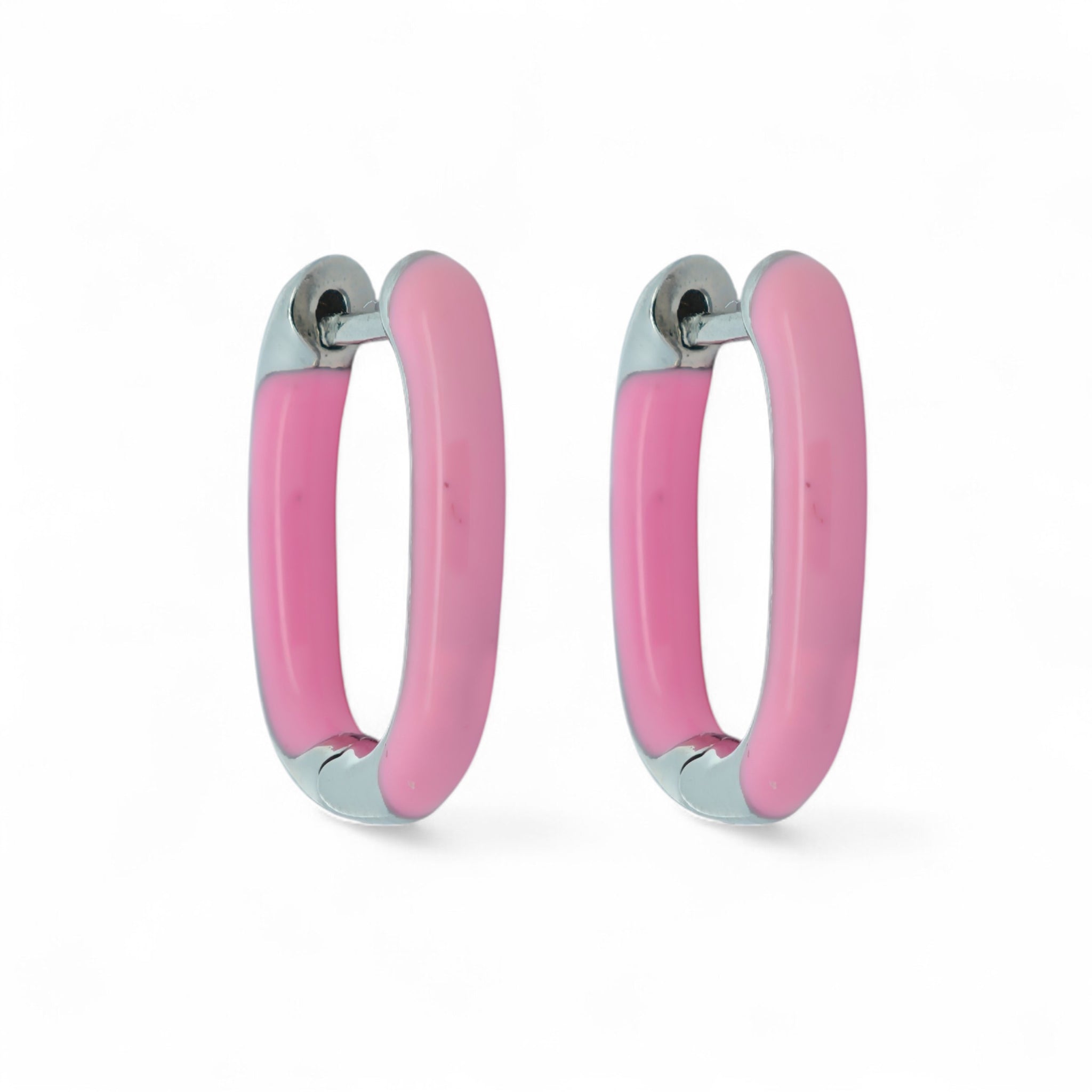 Orecchini Argento Smalto Colorato