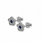 Orecchini Flower in Argento 925
