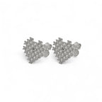 Orecchini in Argento 925 Con Cuori Pixel