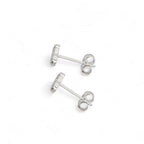 Orecchini Cuori Pavè In Argento 925