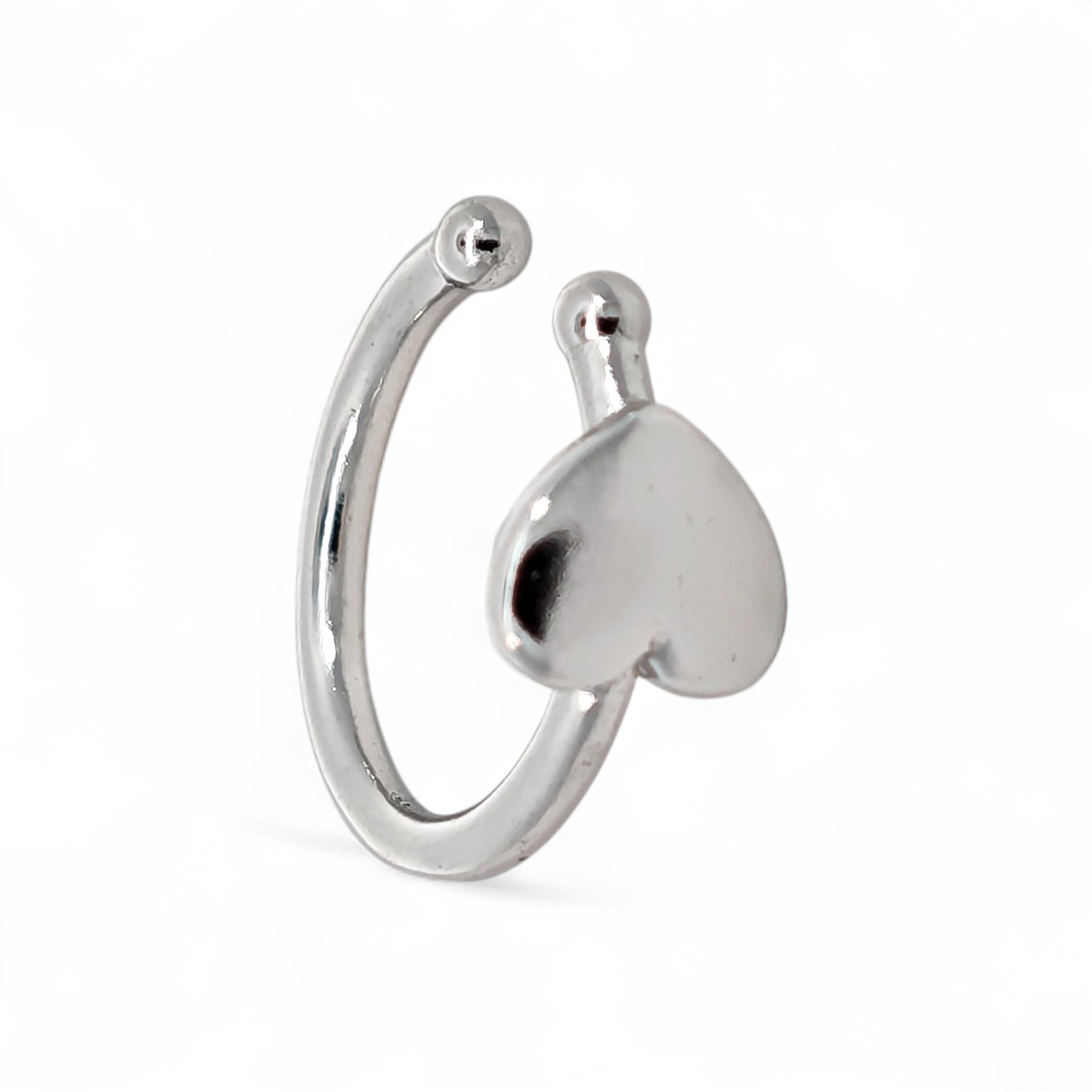 Earcuff Cuore Argento