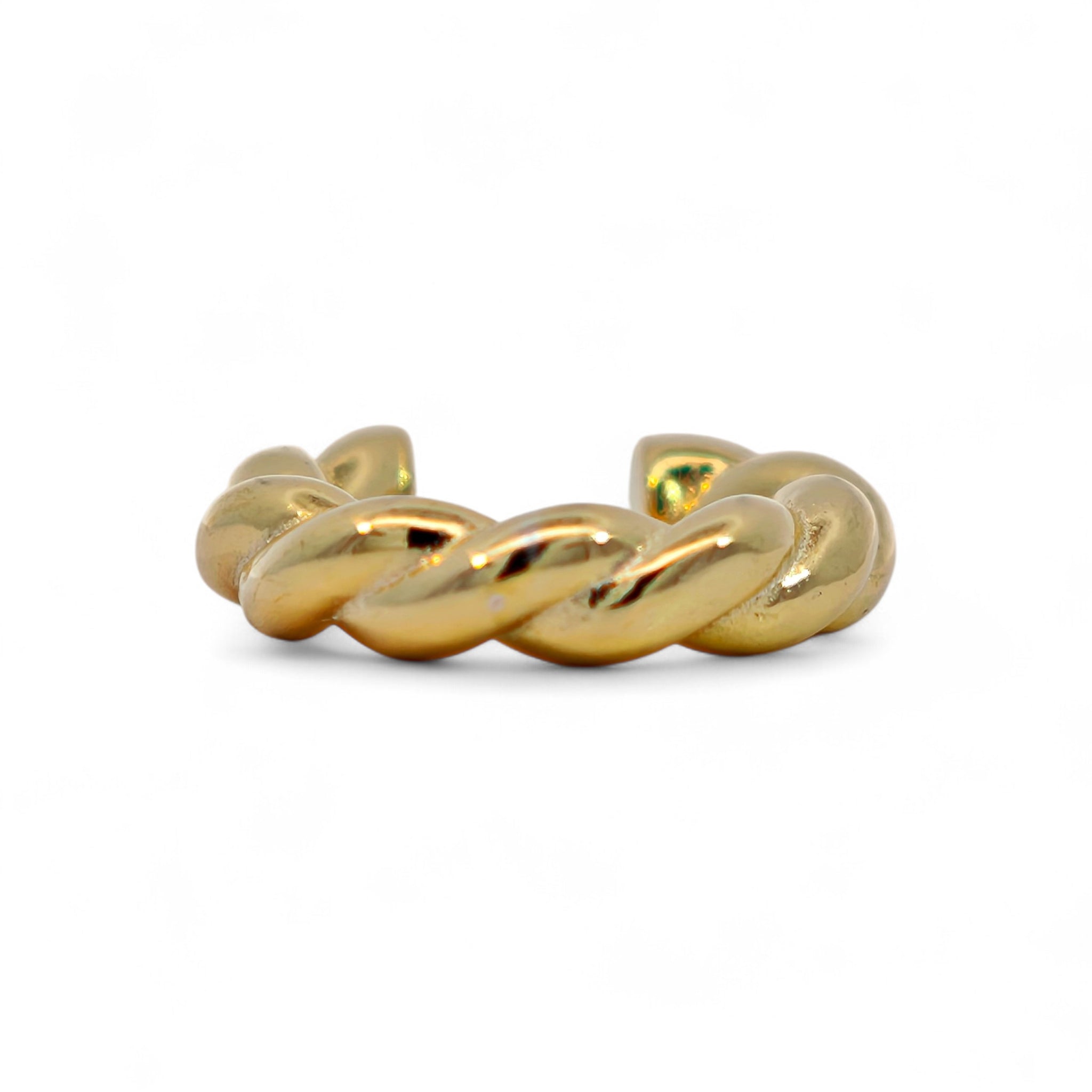 Earcuff Treccia Argento