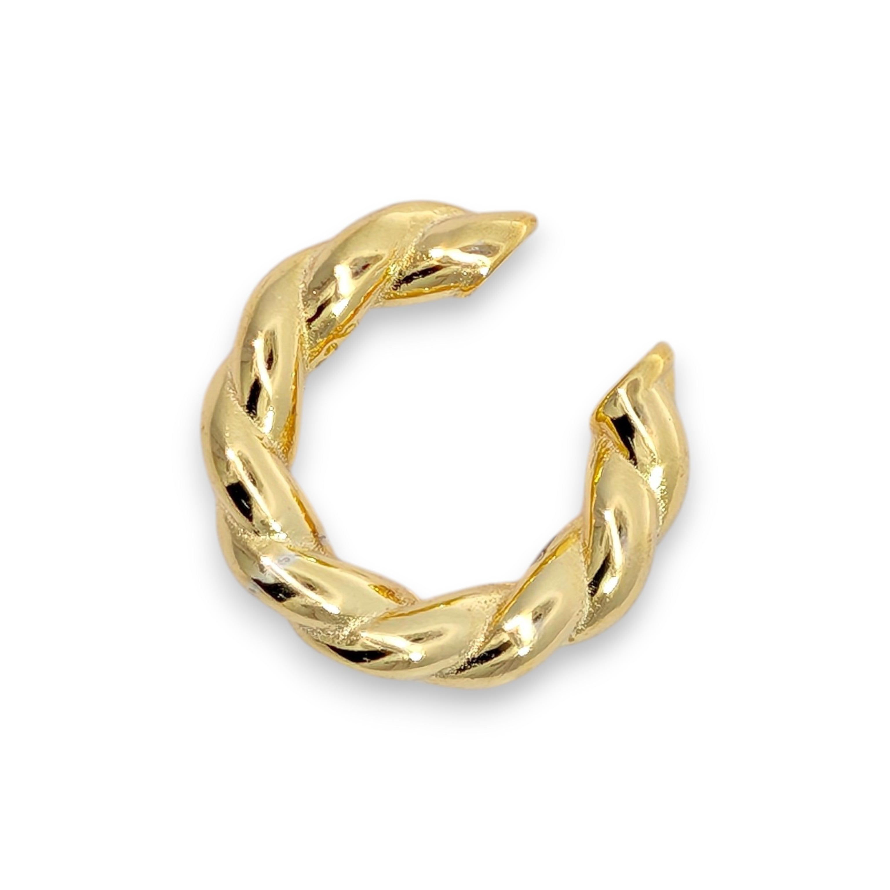 Earcuff Treccia Argento