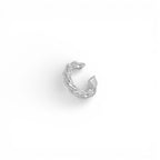 Ear Cuff Torchon In Argento 925
