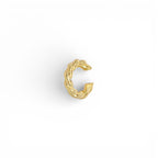 Ear Cuff Torchon In Argento 925