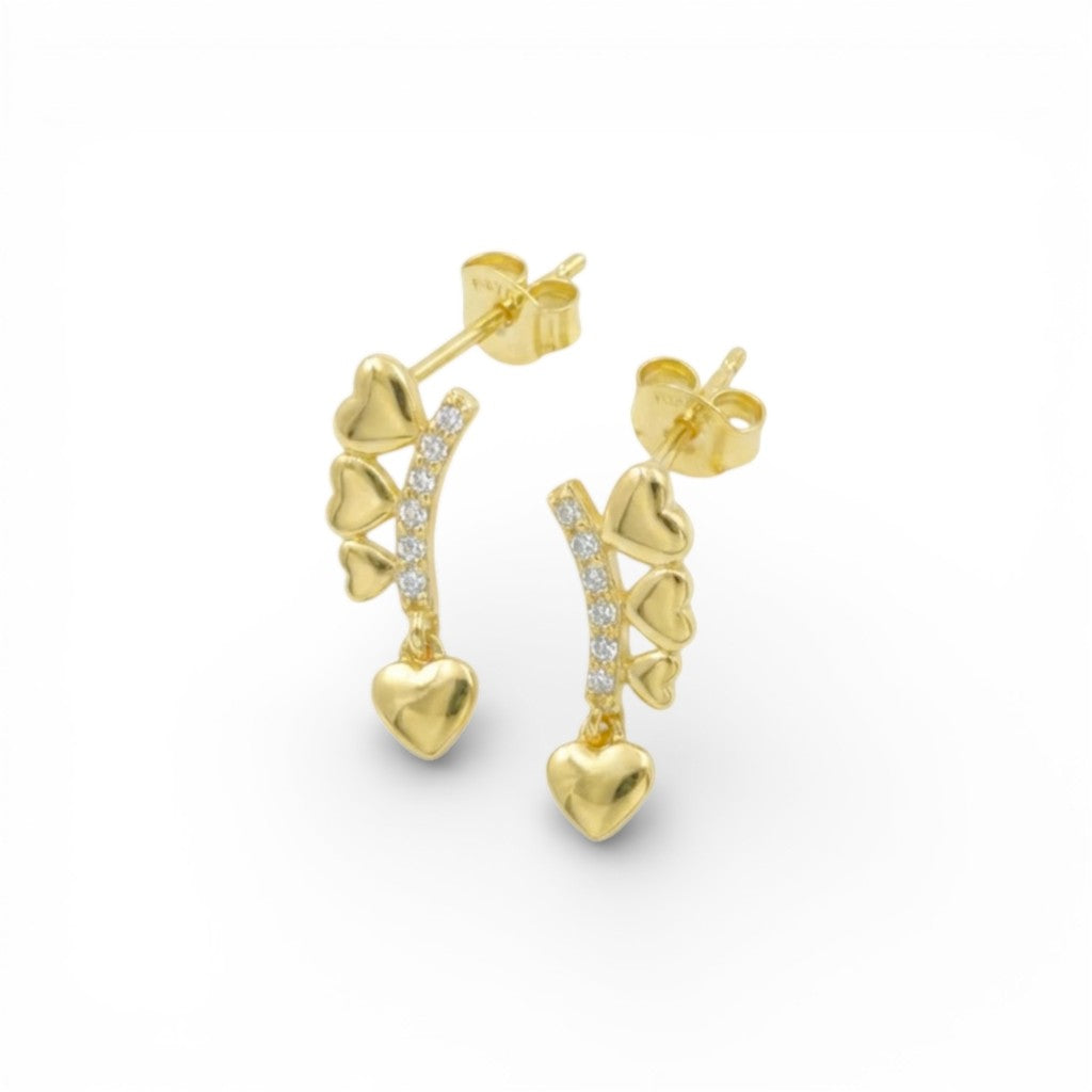 Orecchini Heart Shine In Argento 925