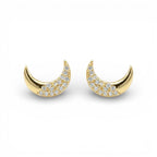 Orecchini Luna In Argento 925