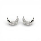 Orecchini Luna In Argento 925