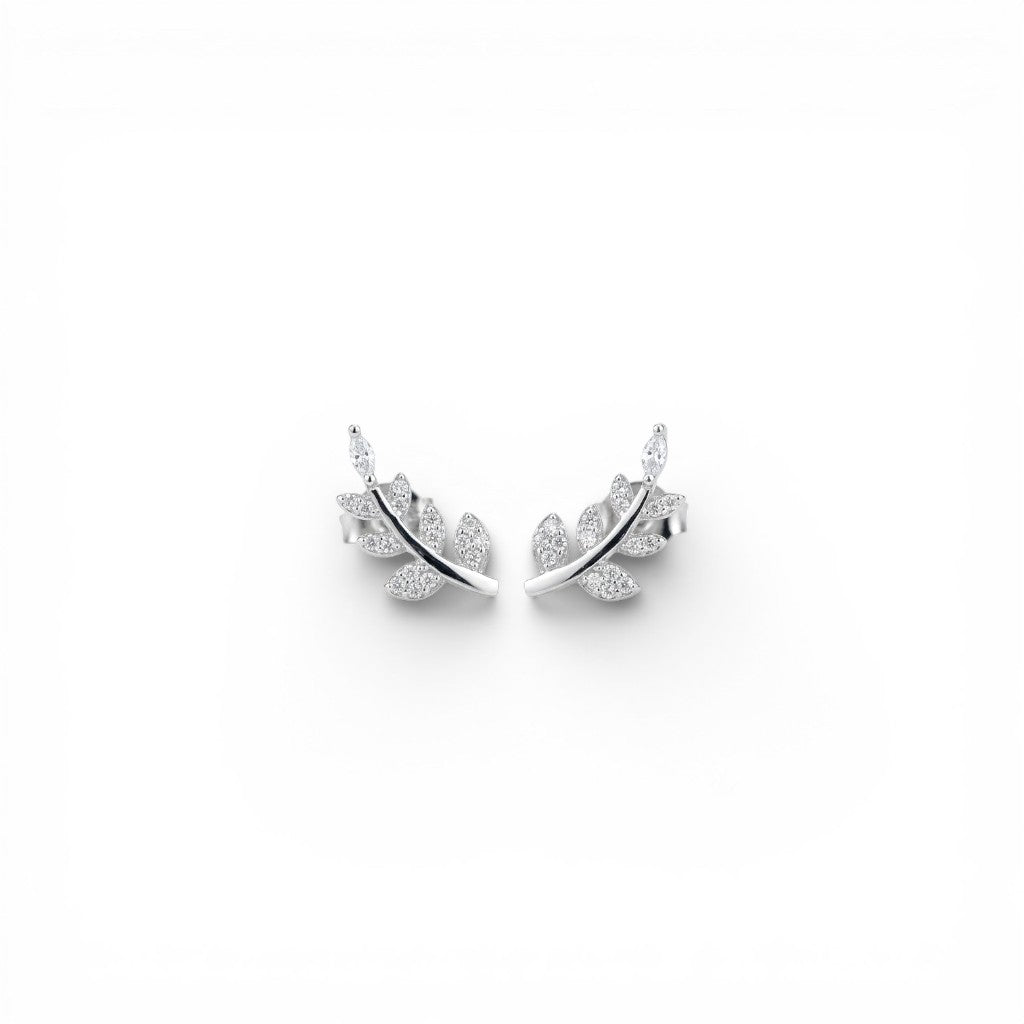 Orecchini Rametto In Argento 925