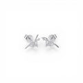 Orecchini a Lobo Ballerina Zirconata In Argento 925