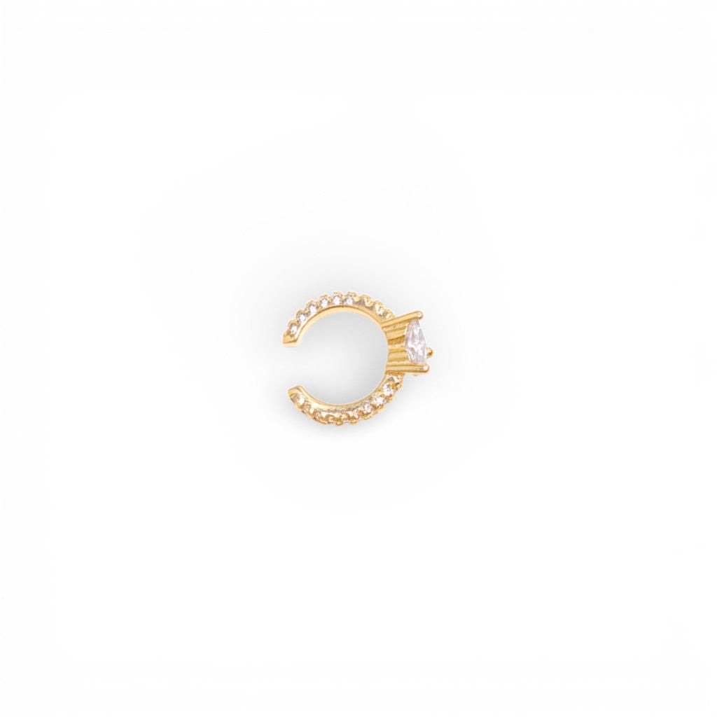 Ear Cuff Luce In Argento 925