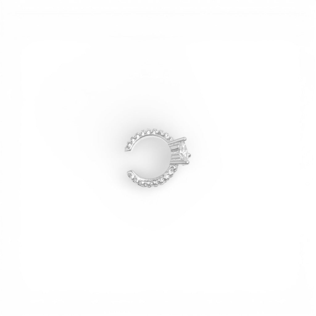 Ear Cuff Luce In Argento 925