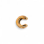 Ear Cuff Mini Bombato con Zirconi Incassati In Acciaio Inossidabile