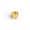 Ear Cuff Fasce Sinuose In Acciaio Inossidabile