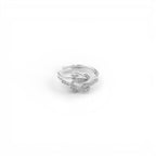 Ear Cuff Nodo con Zirconi In Acciaio Inossidabile