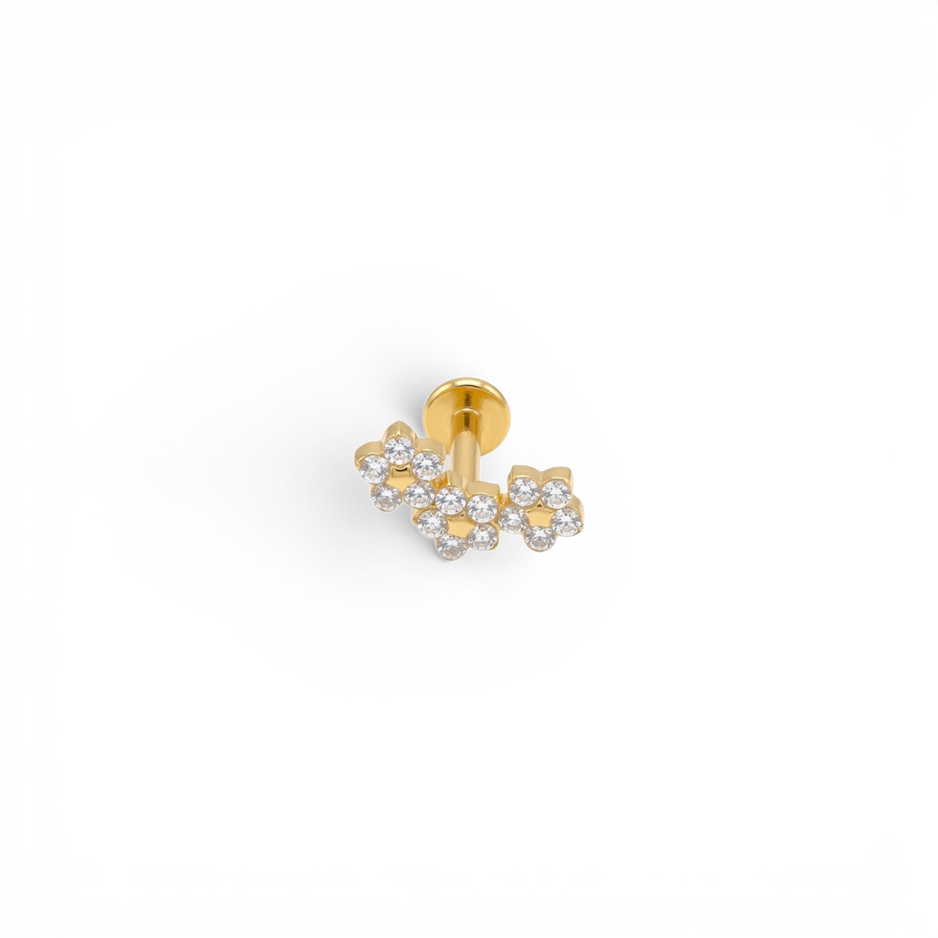 Piercing Bouquet di Fiori In Acciaio Inossidabile