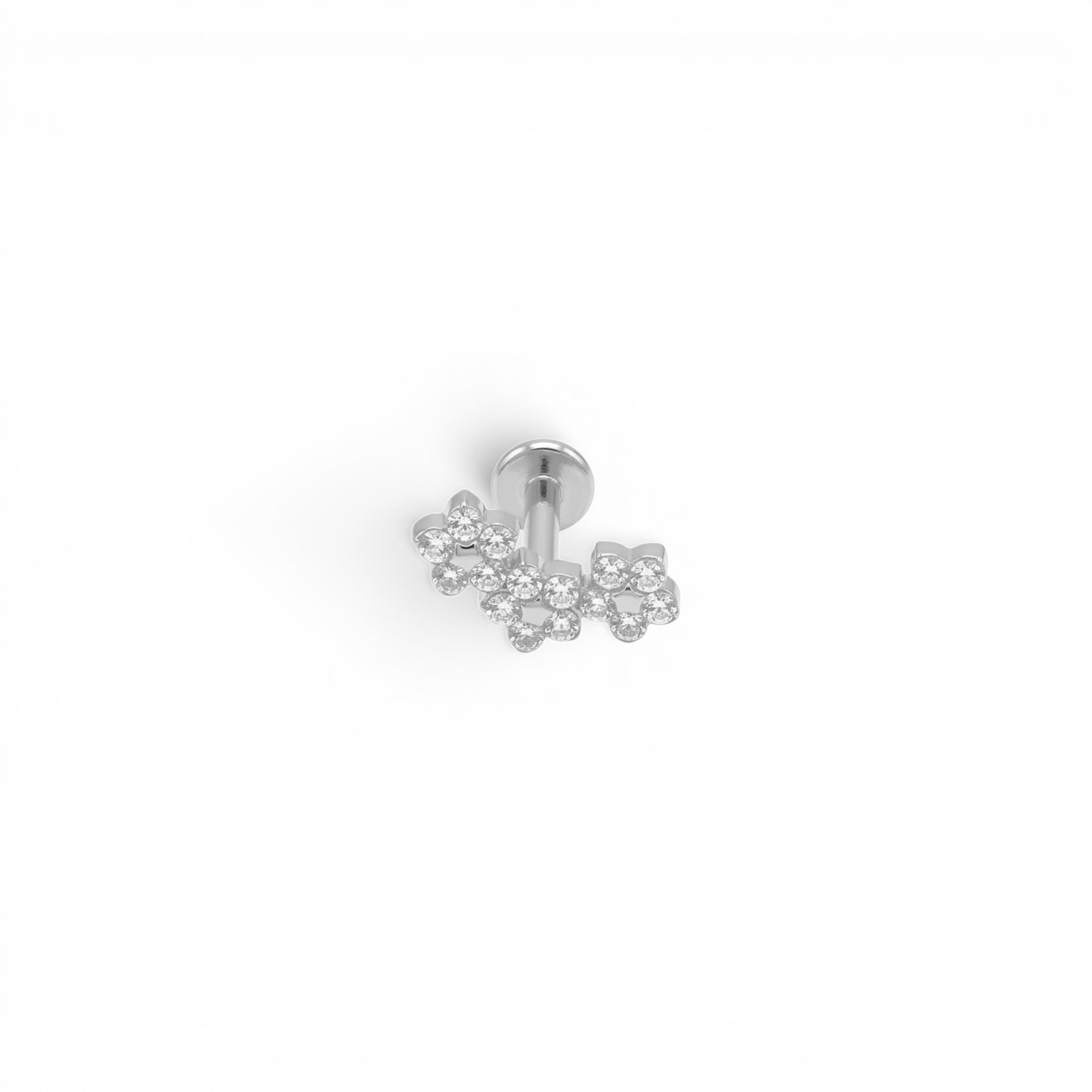Piercing Bouquet di Fiori In Acciaio Inossidabile