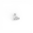 Piercing Tris di Luce In Argento 925