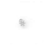 Piercing Fiore Zirconato In Argento 925