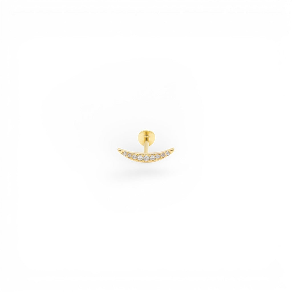 Piercing Arco Bombato In Argento 925