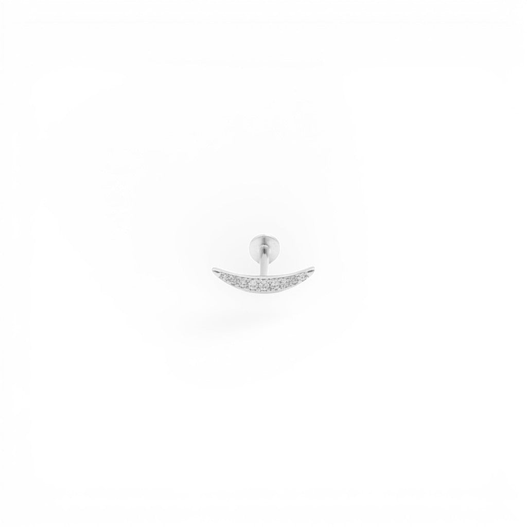 Piercing Arco Bombato In Argento 925