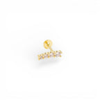 Piercing Scia di Sfere di Luce In Argento 925
