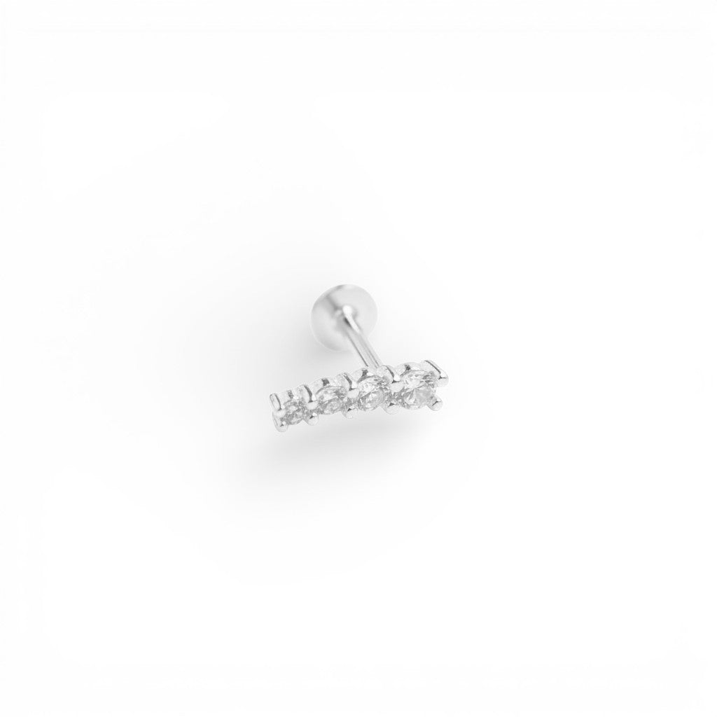 Piercing Scia di Sfere di Luce In Argento 925