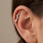 Piercing Serpente In Argento 925