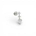 Piercing Scintilla Pura In Argento 925