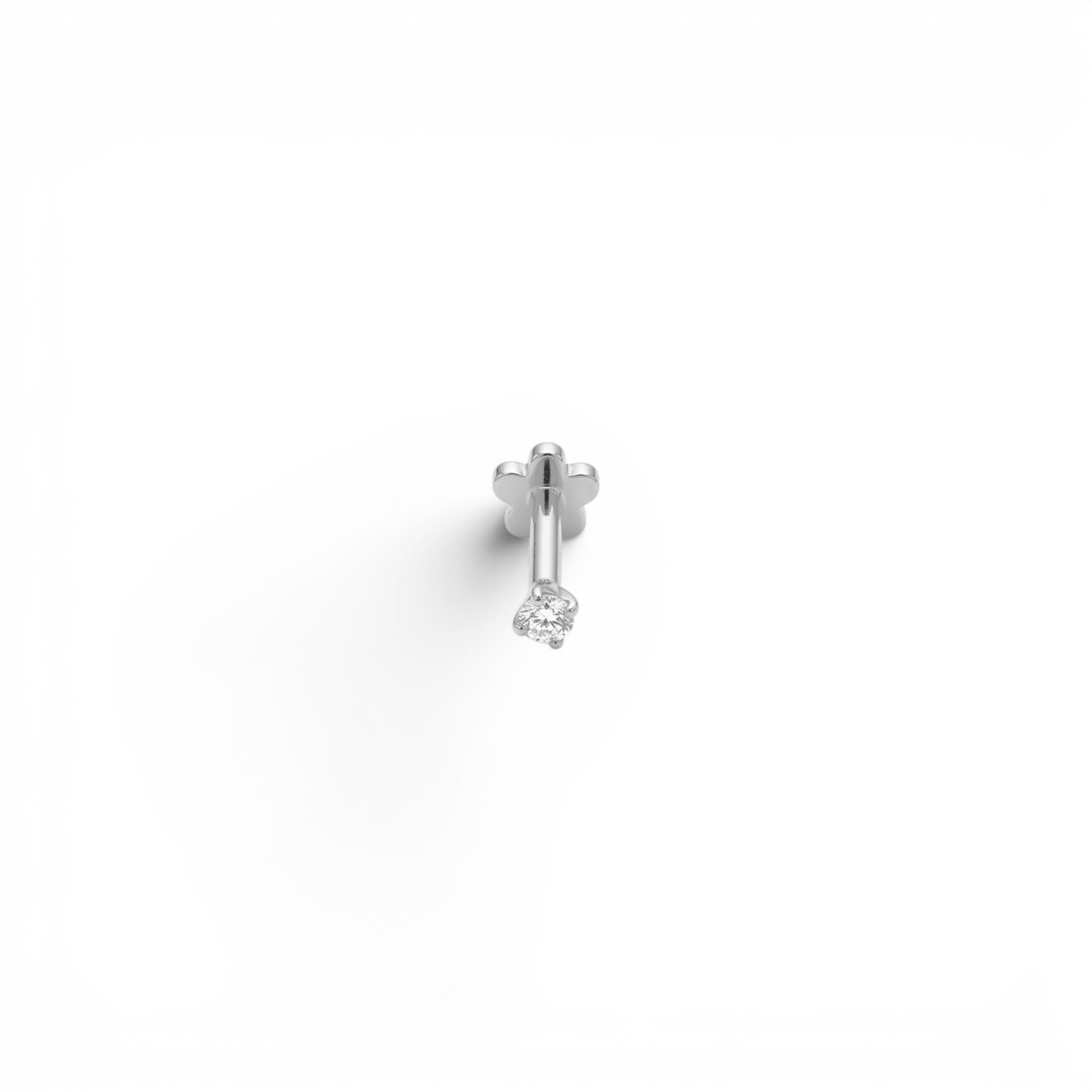 Piercing Punto Luce a Griffe In Acciaio Inossidabile