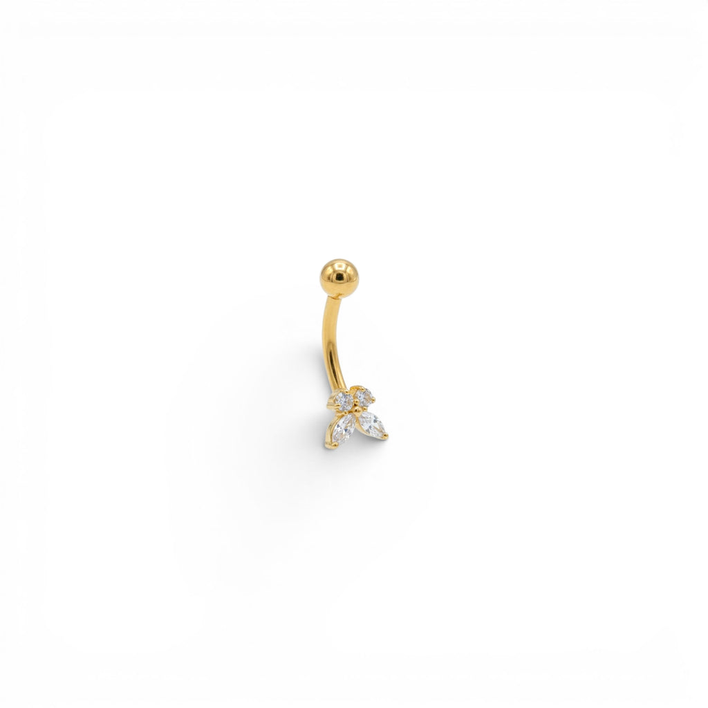 Piercing Banana Farfalla In Acciaio Inossidabile